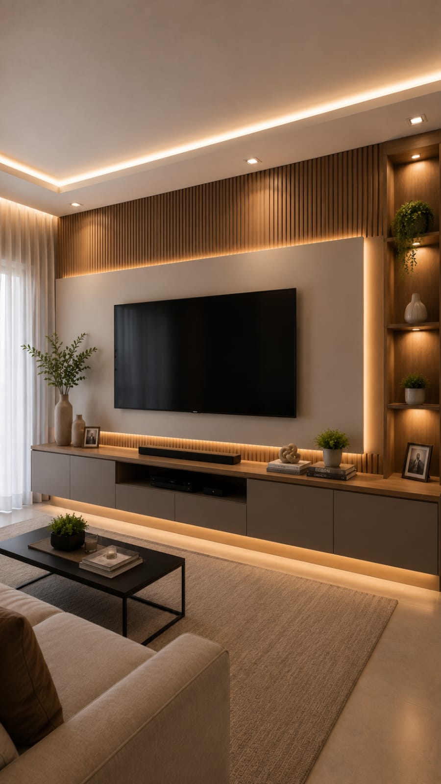 Sala de Estar planejado — projeto residencial